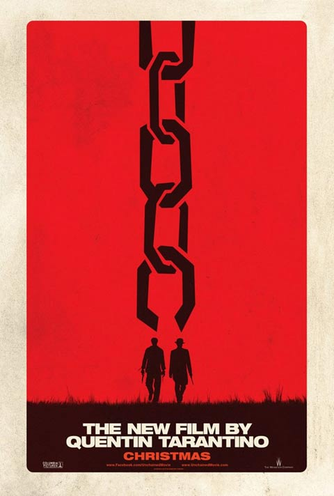 first poster for Django Unchained