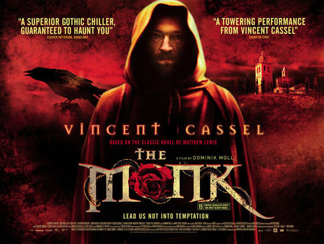New poster for Vincent Cassel’s The Monk